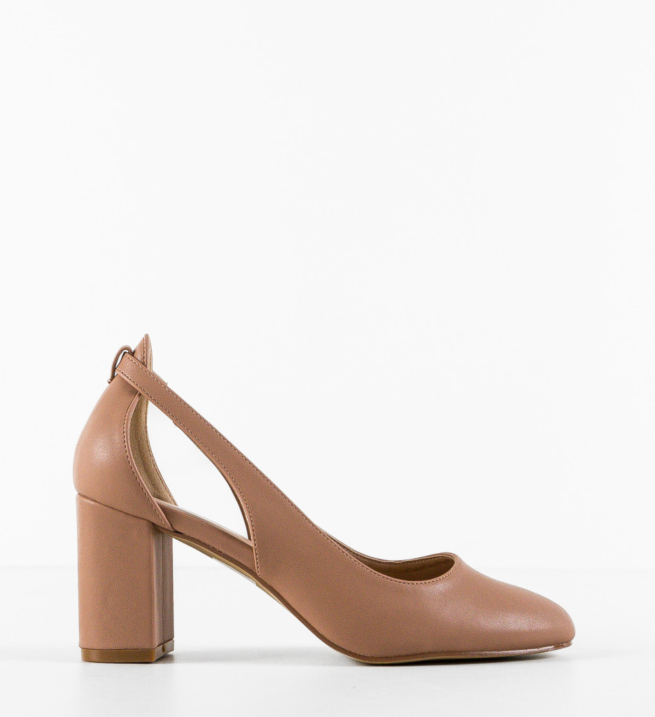Pantofi Toc Adriama Bej | Eleganță și Stil - imagine 5