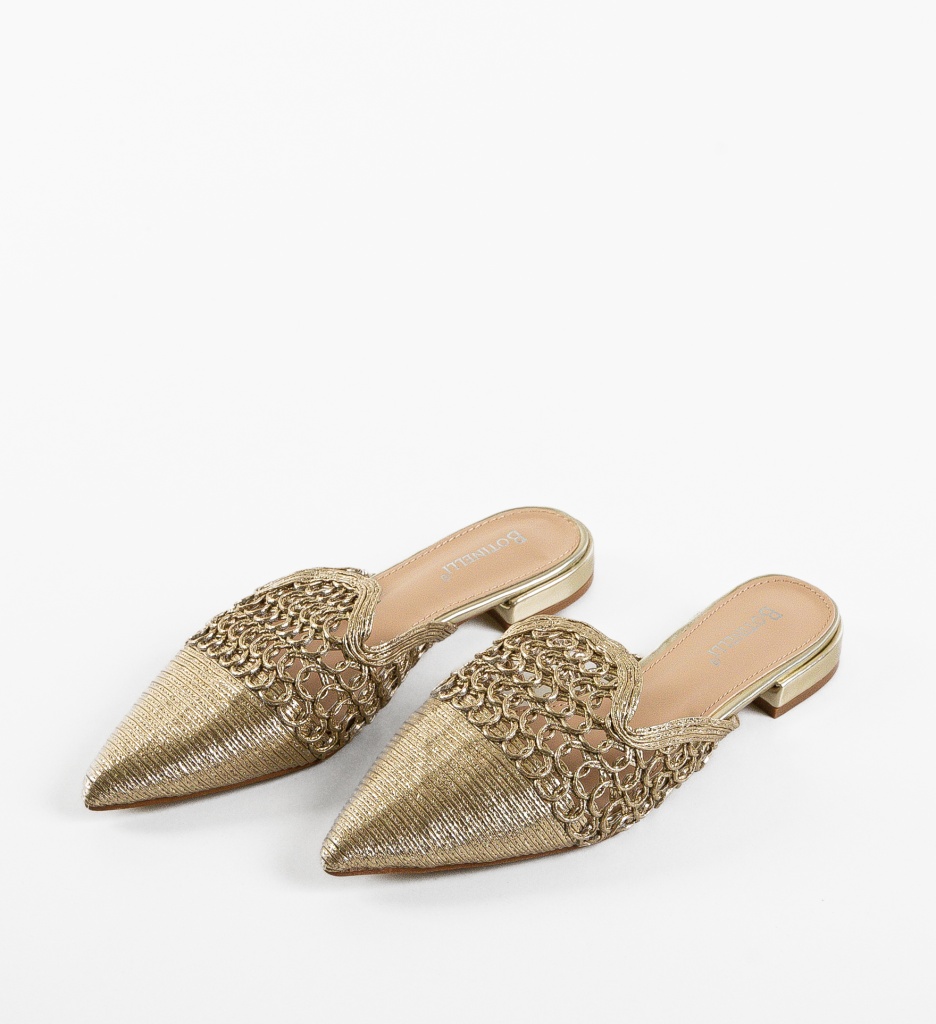 Balerini Dama Starlit Aurii | Stil Casual Elegant