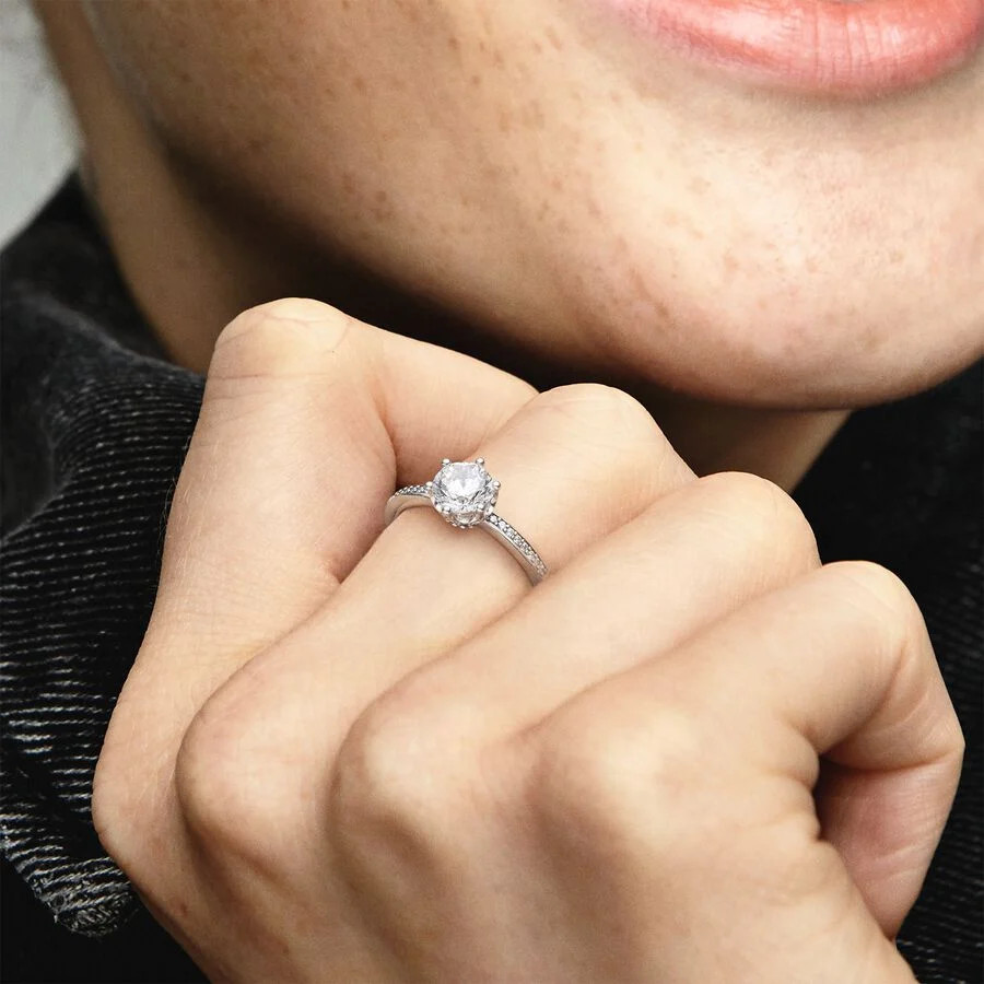 Inel Argint Amanda JW624 cu Zirconiu - imagine 3
