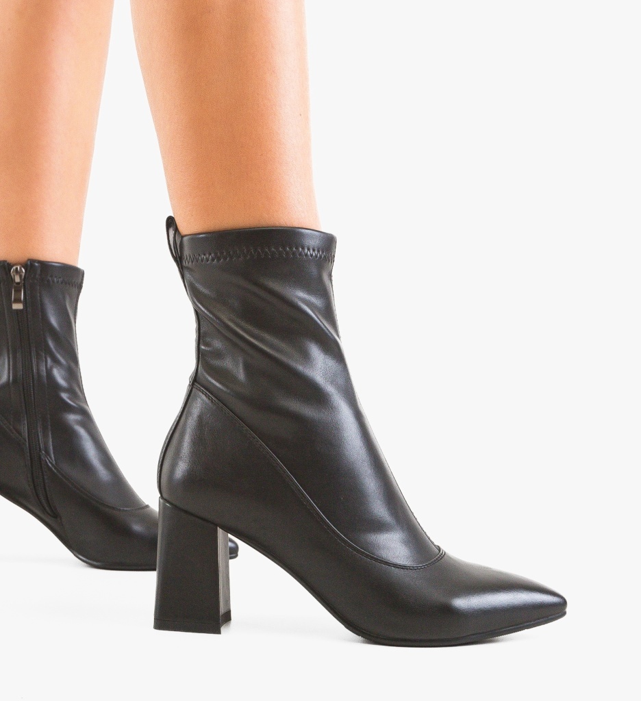 Botine Adda Negre Elegante - Stil și Confort - imagine 3