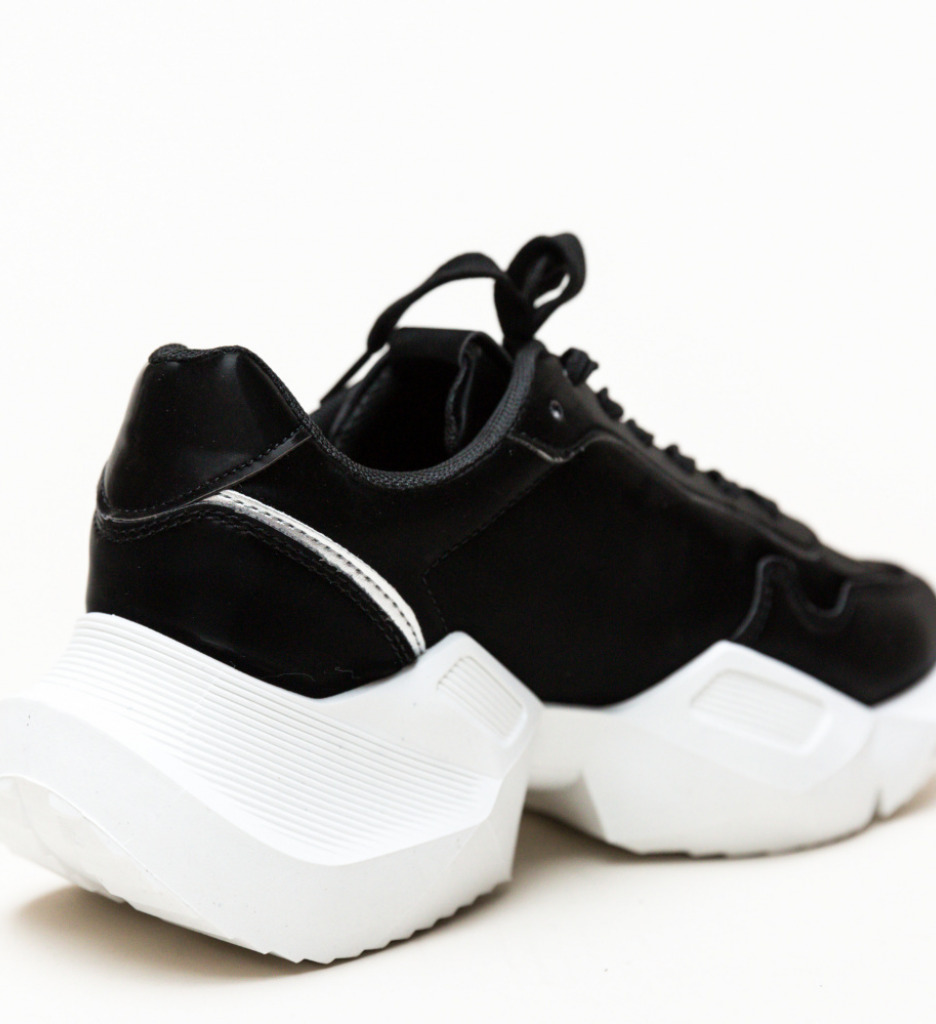 Pantofi Sport Maloy Negri - Confort Maxim - imagine 5