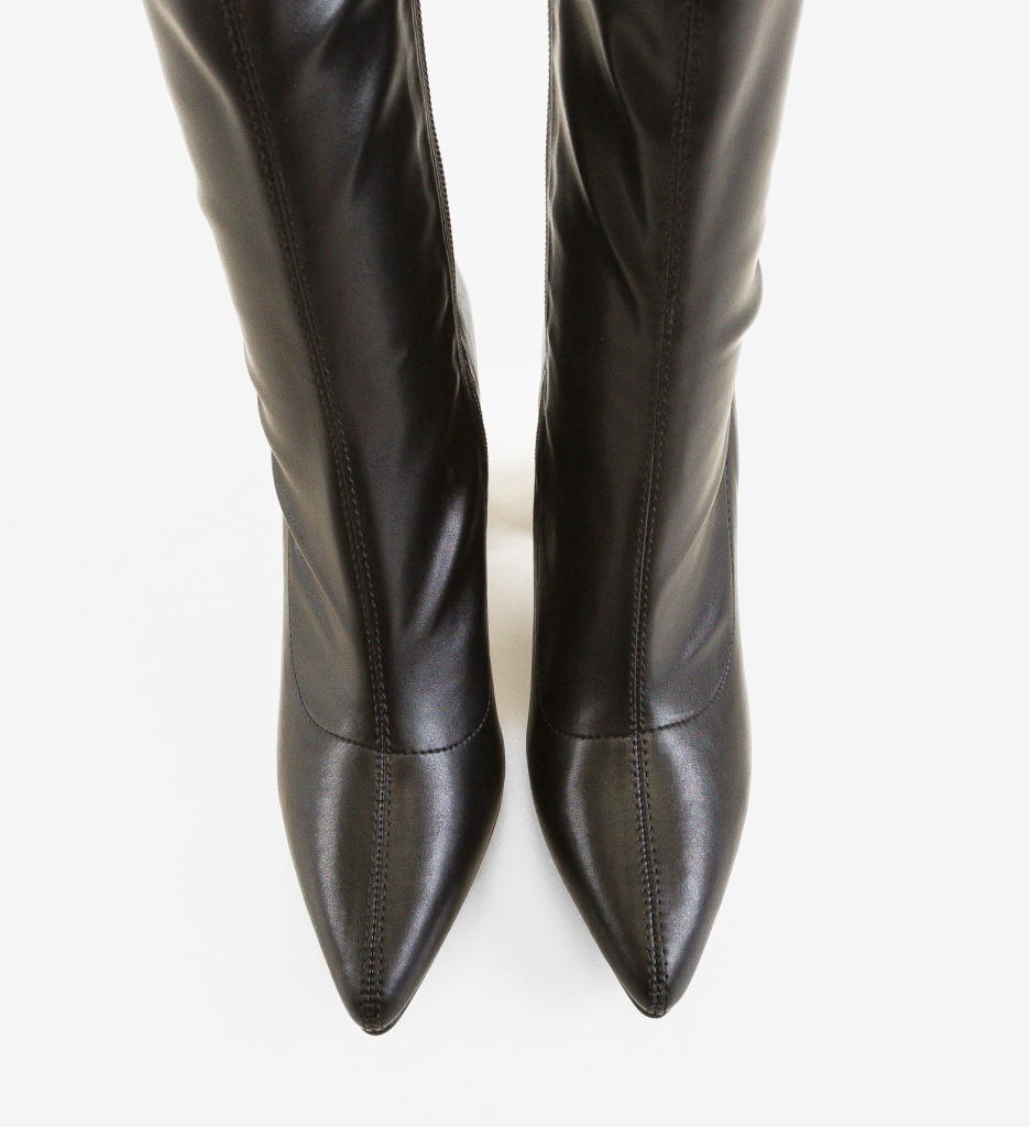Botine Dama Lopedia Negre - Stil si Confort - imagine 9