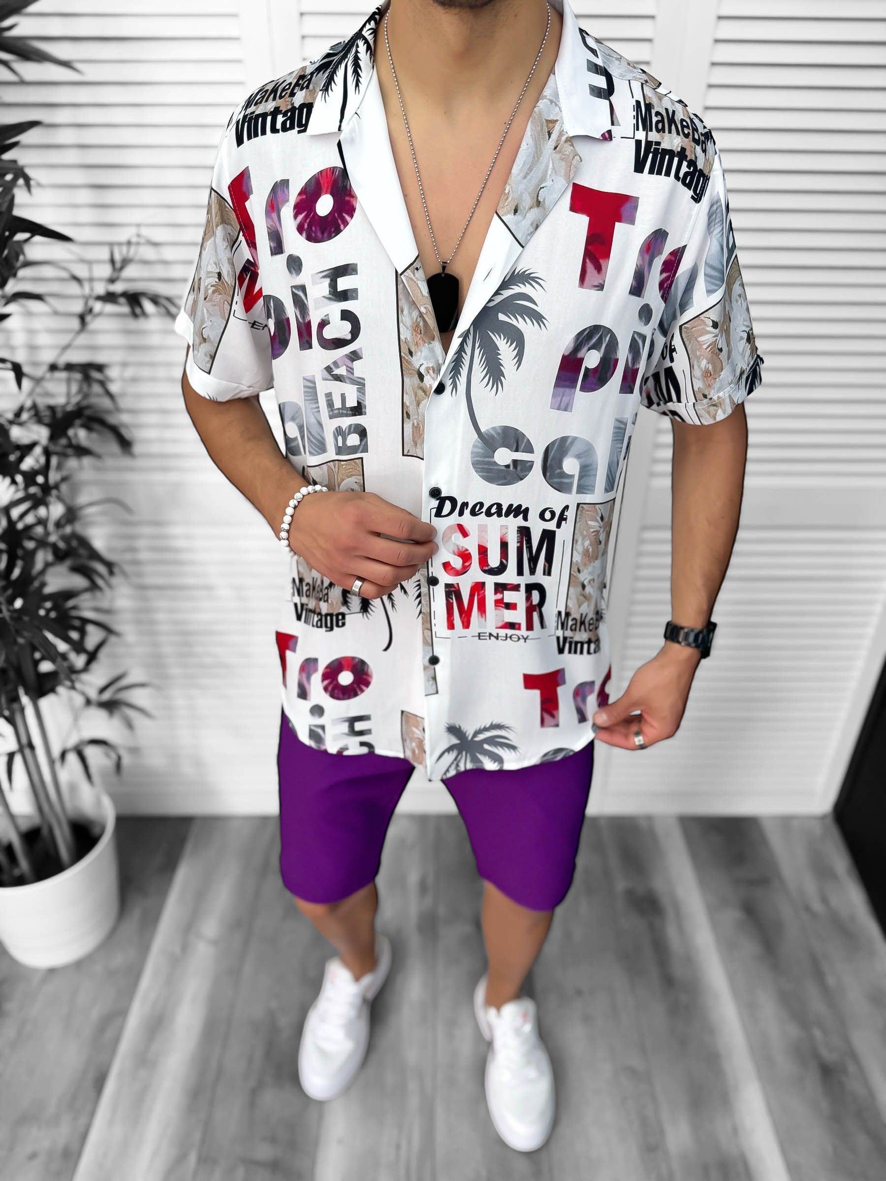 Compleu Dama Vara | Camașă și Pantaloni