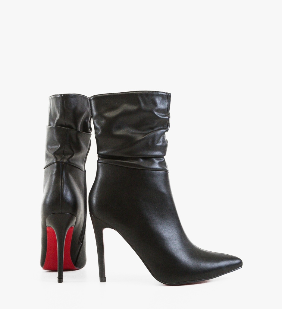 Botine Dama Klemenia Negre | Eleganță și Stil - imagine 6