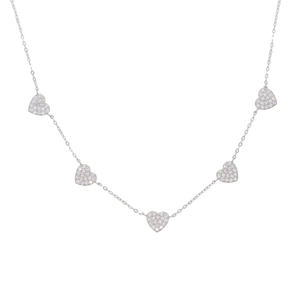 Chocher Argint 925 Amanda Inimioare cu Zirconiu