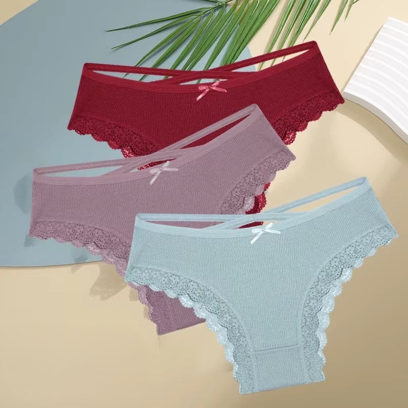 Picadili CH107 - Set 3 Chiloți Dama Confortabili