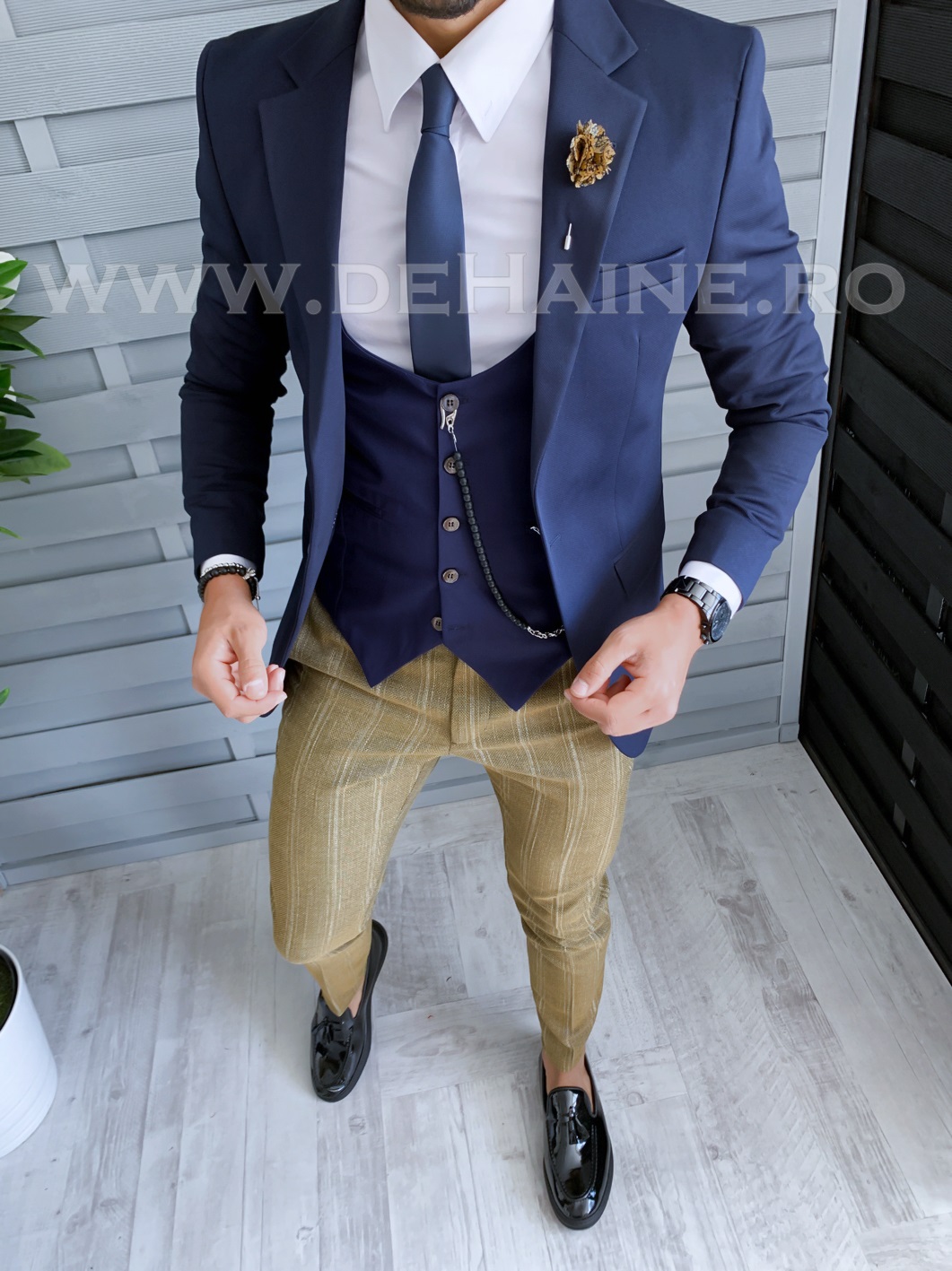 Ținută Smart Casual Bărbați 4 Piese