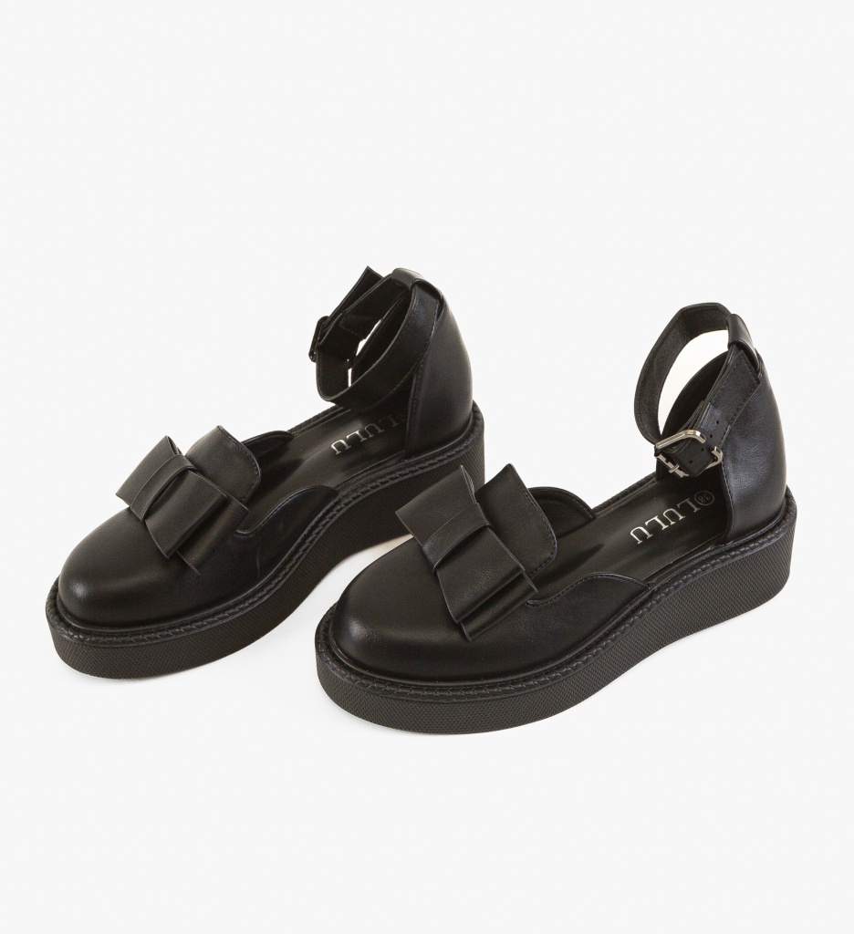 Pantofi Casual Dama Hammbe Negri – Confort și Stil - imagine 5
