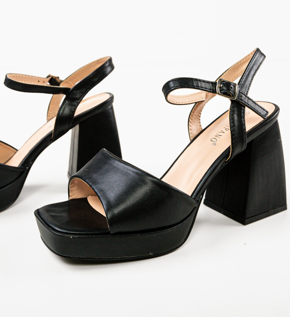 Sandale Plamen Negre - Eleganță și Stil - imagine 6