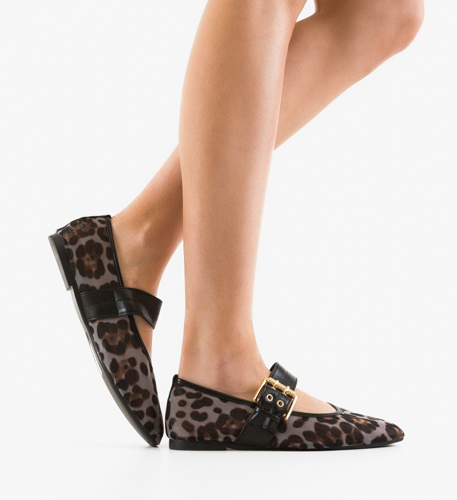 Balerini Dama Duffy Animal Print | Stil Casual - imagine 2