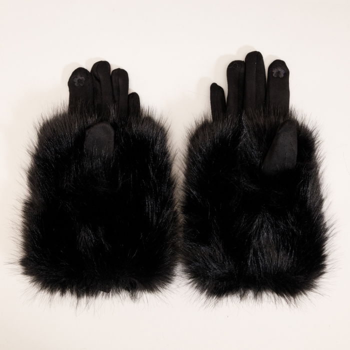 Mănuși Dama Catifelate Shopika cu Touch