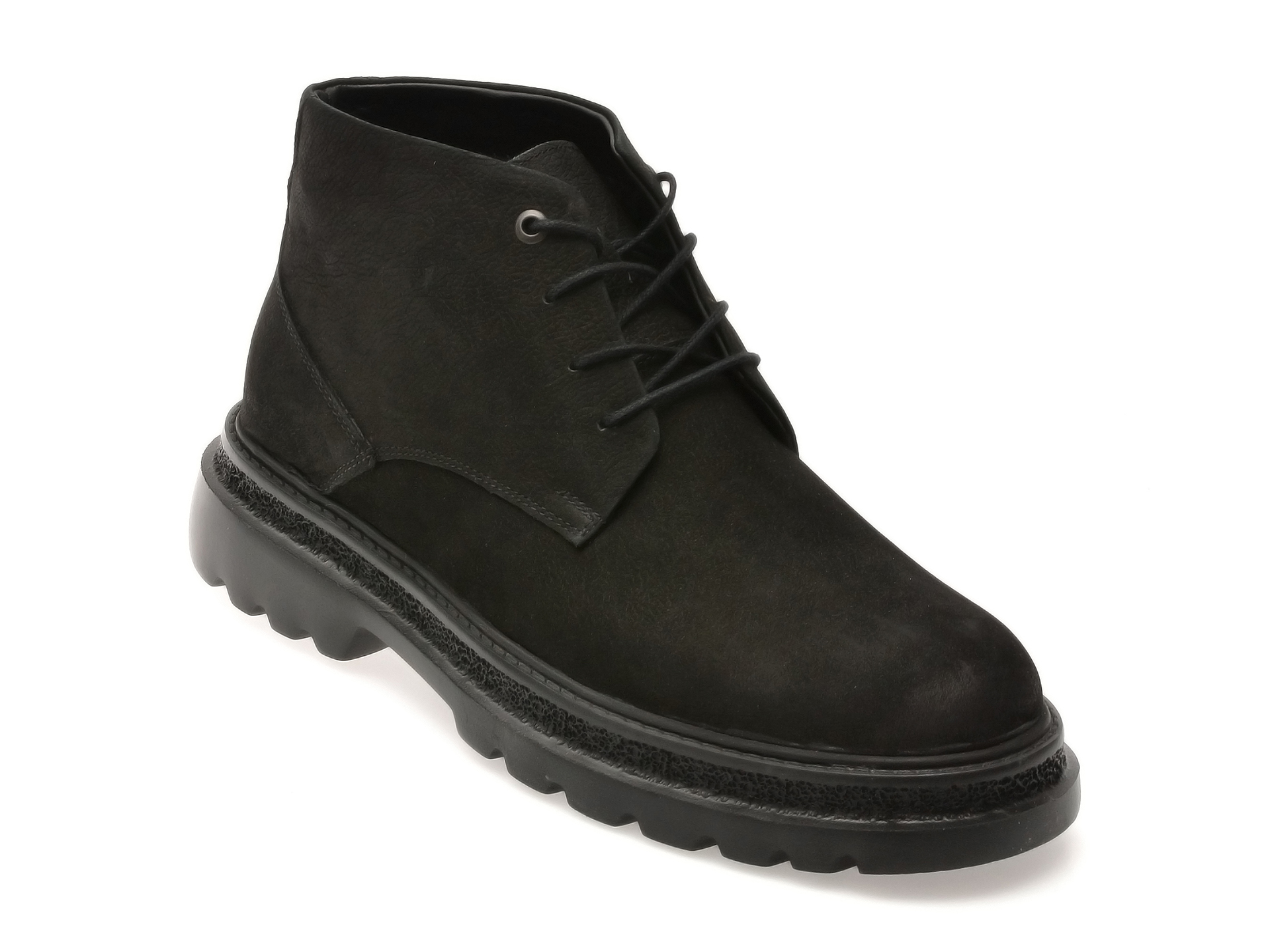 Ghete Gryxx Negre din Nabuc | Stil Urban Durabil