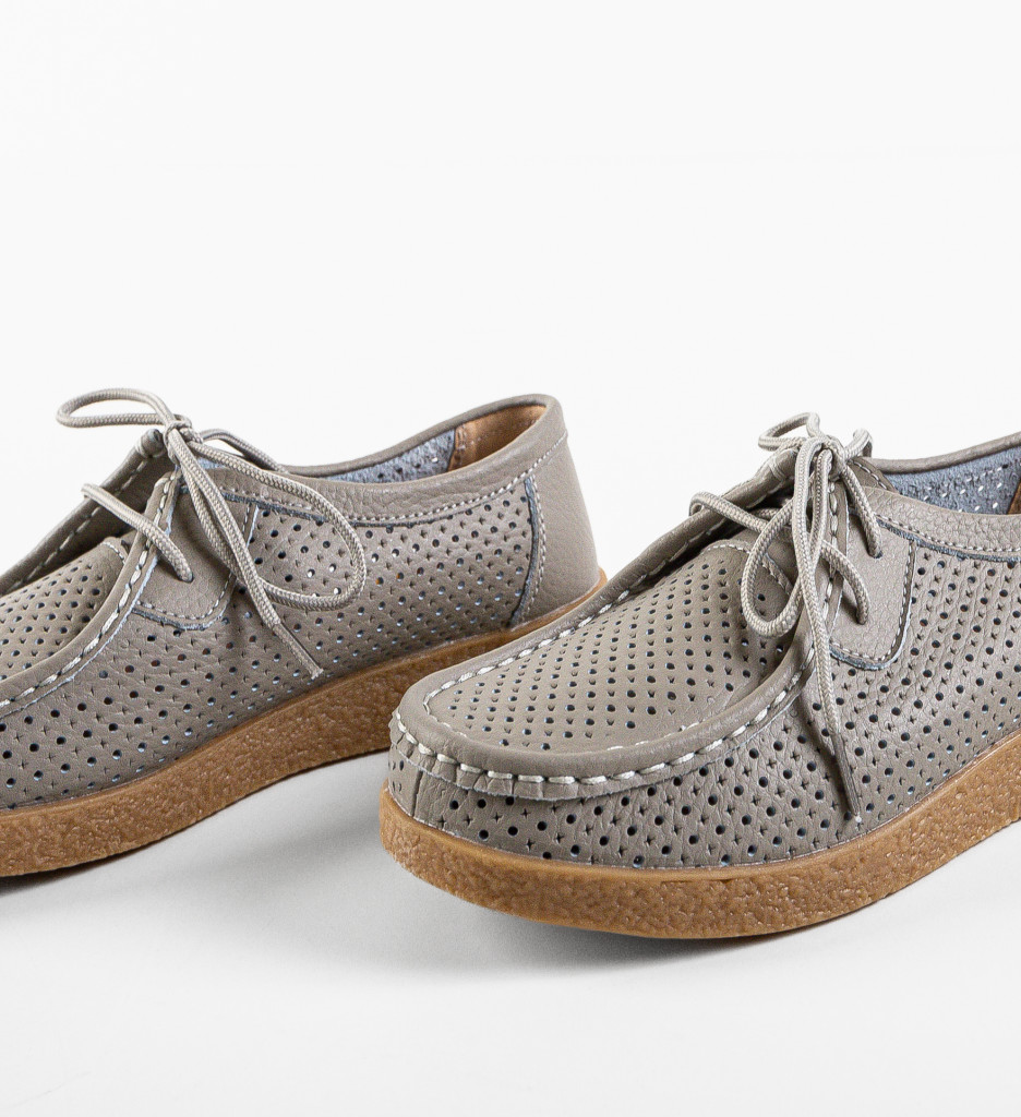 Pantofi Casual Yorker Gri - Confort și Stil