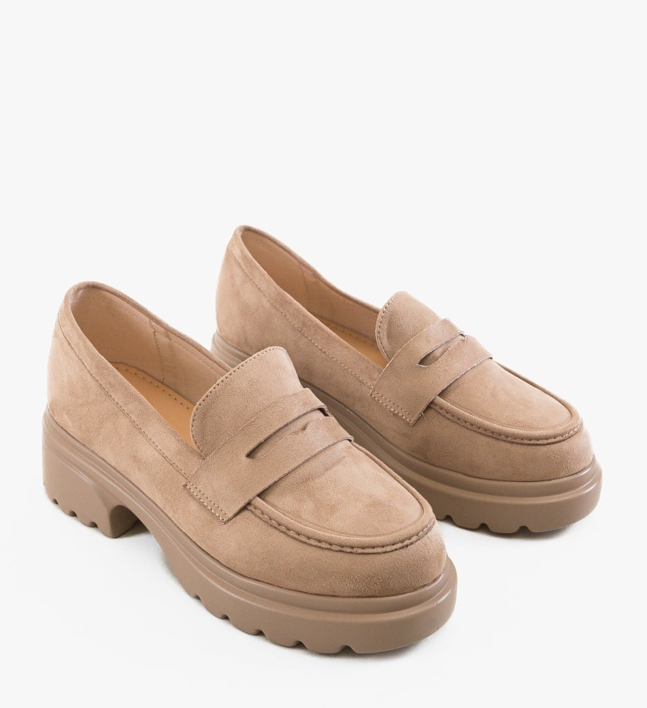Pantofi Casual Dama Nowe Bej 2 - Confort și Stil - imagine 3
