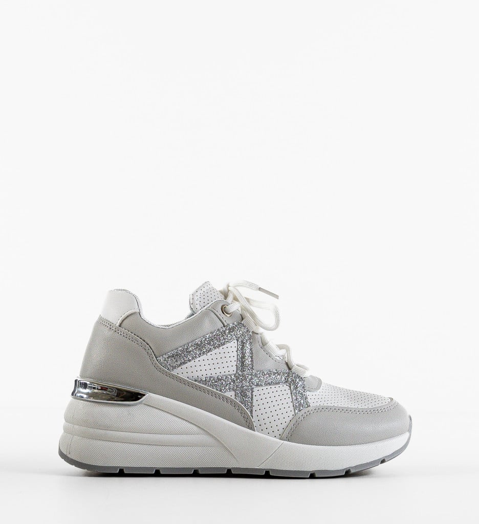 Pantofi Sport Isobel Gri - Confort și Stil Urban - imagine 5