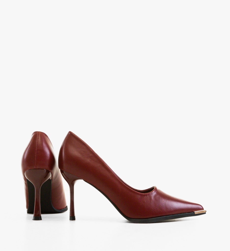 Pantofi dama Bilma Grena eleganți - imagine 4
