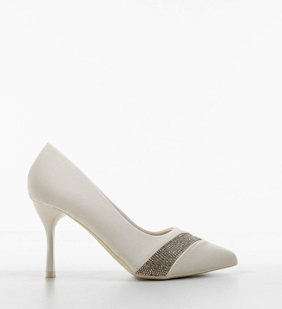 Pantofi Nataka Albi | Eleganță și Stil - imagine 4