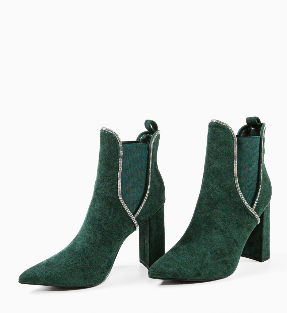 Botine Dama Mckay Verizi - Eleganță și Confort - imagine 5