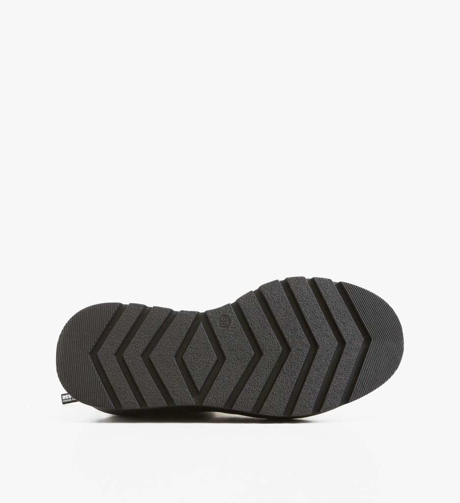 Ghete Dama Hazy Negre | Design Elegant - imagine 4