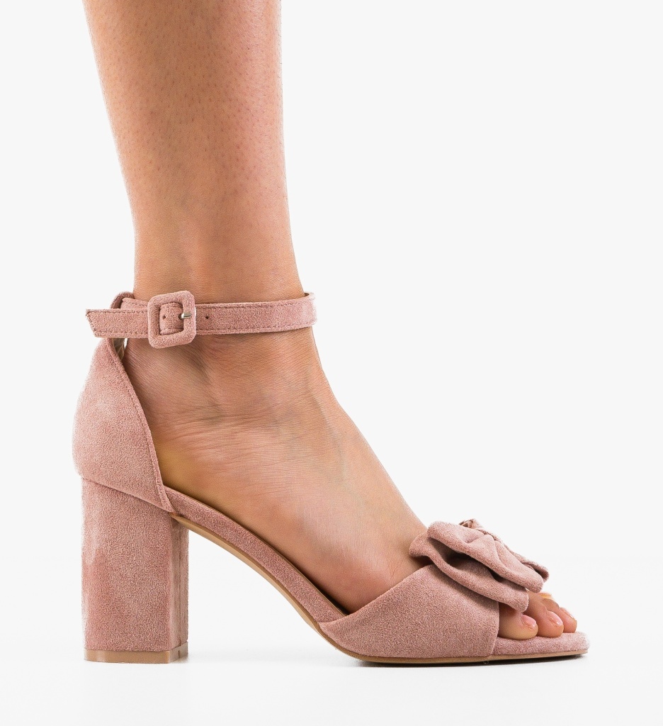 Sandale Dama Suave Roz Elegante - imagine 4