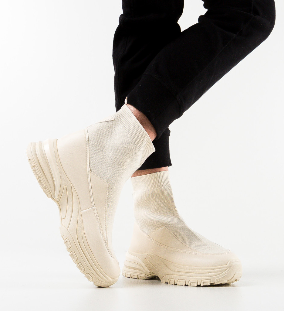 Pantofi Sport Bej Jonny - Confort și Eleganță - imagine 3