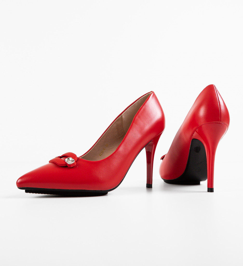 Pantofi Dama Maliro Rosii - Eleganți și Îndrăzneți - imagine 5