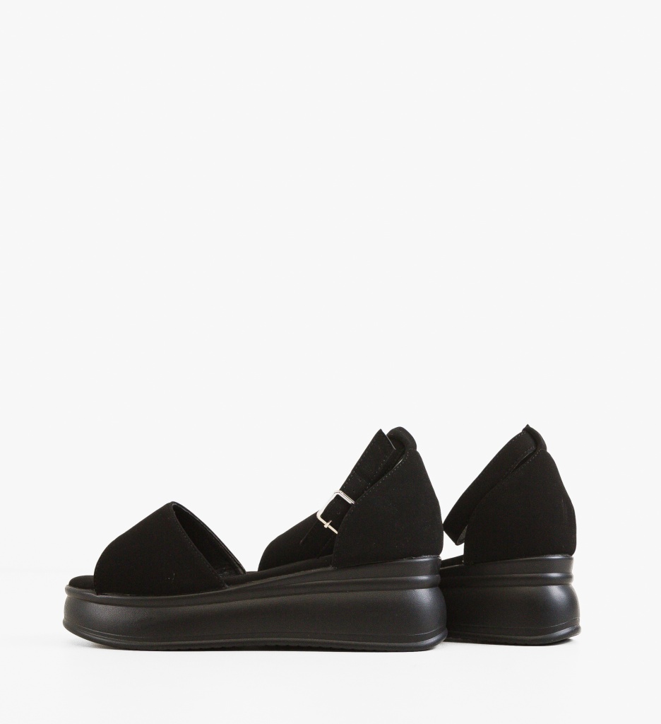Sandale Dama Juste Negre - Eleganță și Confort - imagine 5