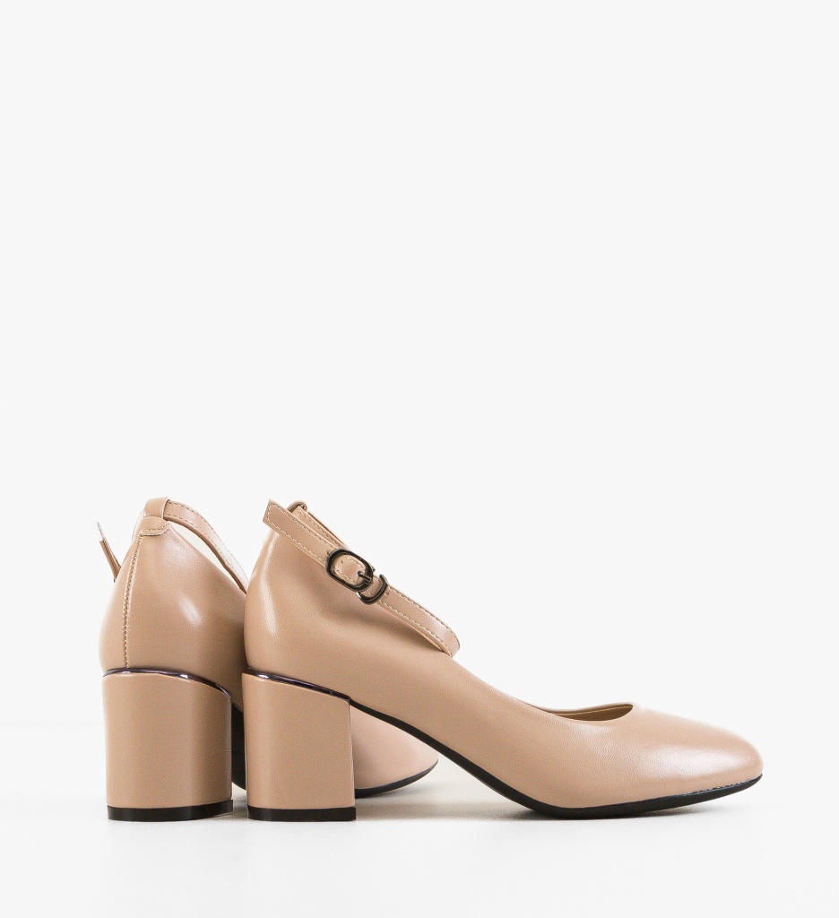 Pantofi Dama Lallo Nude - Eleganță și Stil - imagine 5