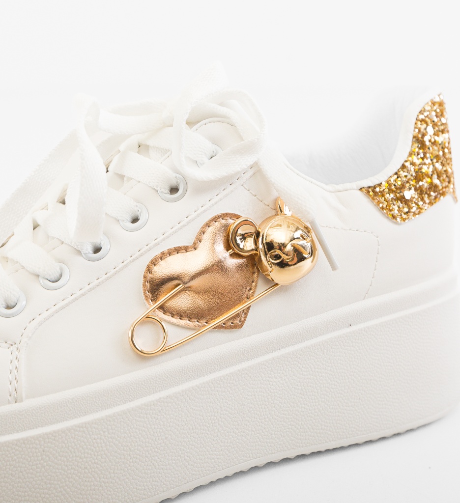 Sneakers Dama Neela Aurii 2 - Confort și Stil - imagine 4