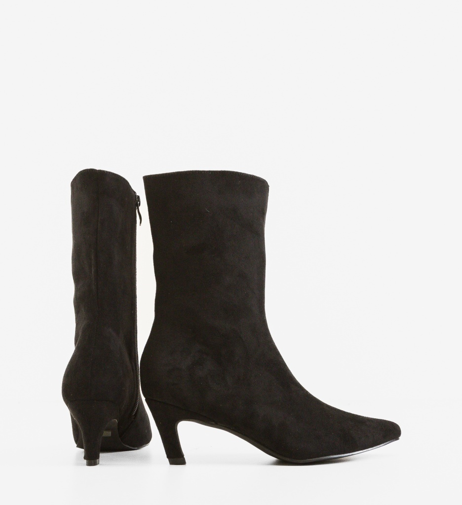 Botine Dama Jorana Negre | Eleganță și Confort - imagine 3