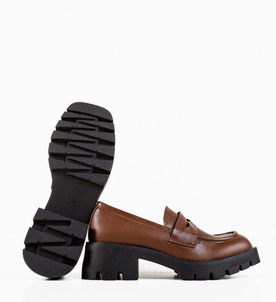 Pantofi Casual Madison Maro - Confort Zilnic - imagine 8