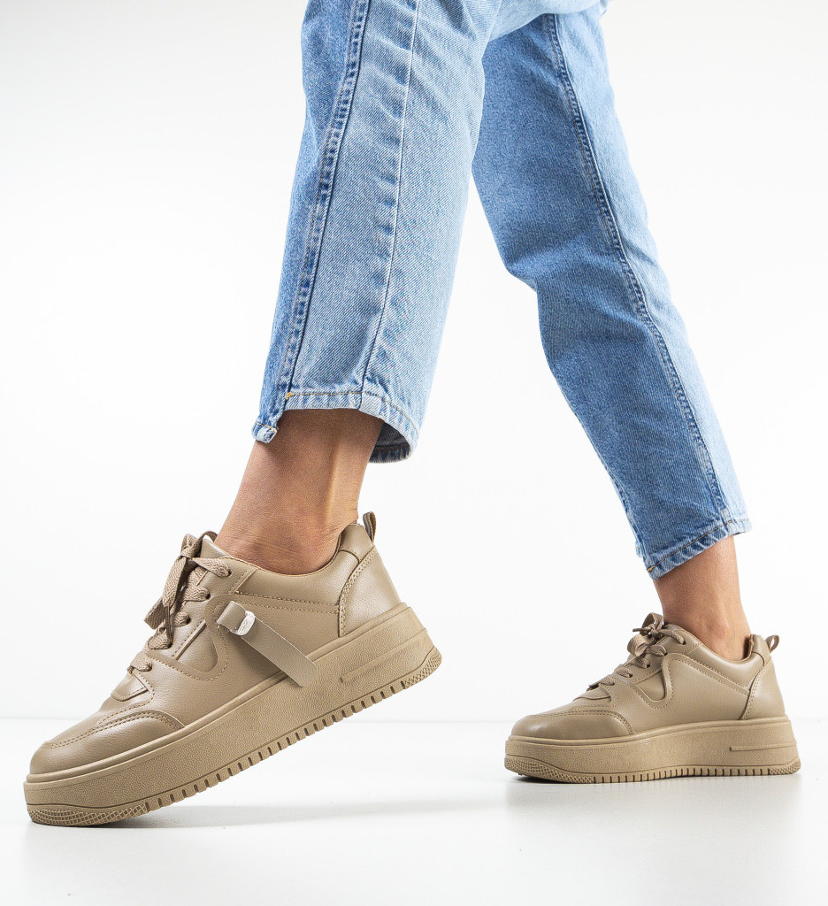 Pantofi Sport Fisire Khaki | Confort și Stil - imagine 3