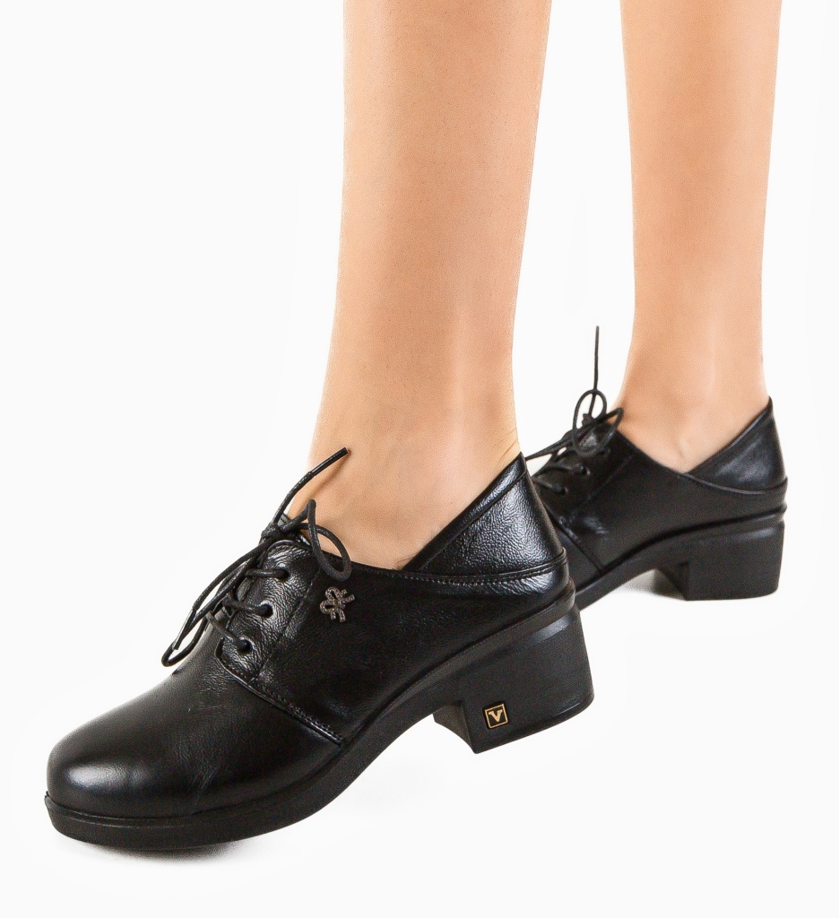 Pantofi Xaphan Negri | Confort Casual - imagine 4