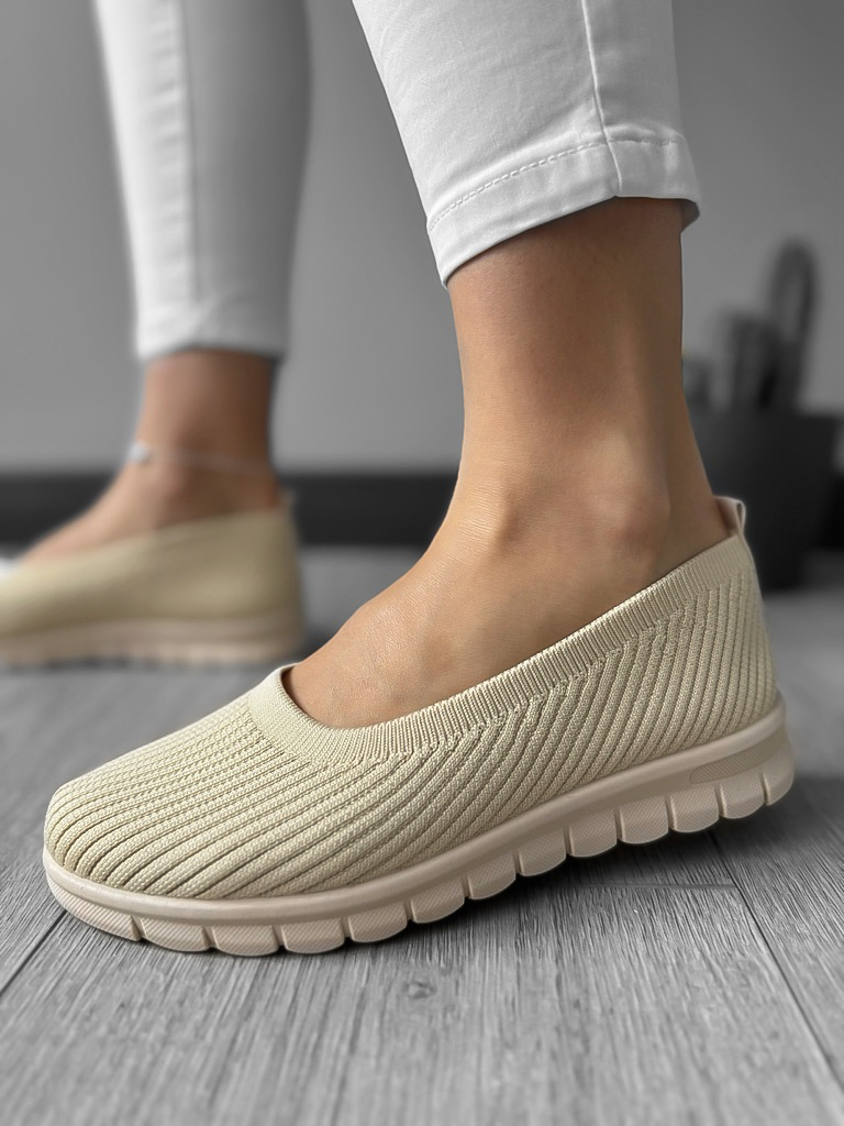 Espadrile dama casual bej - Confort și stil urban