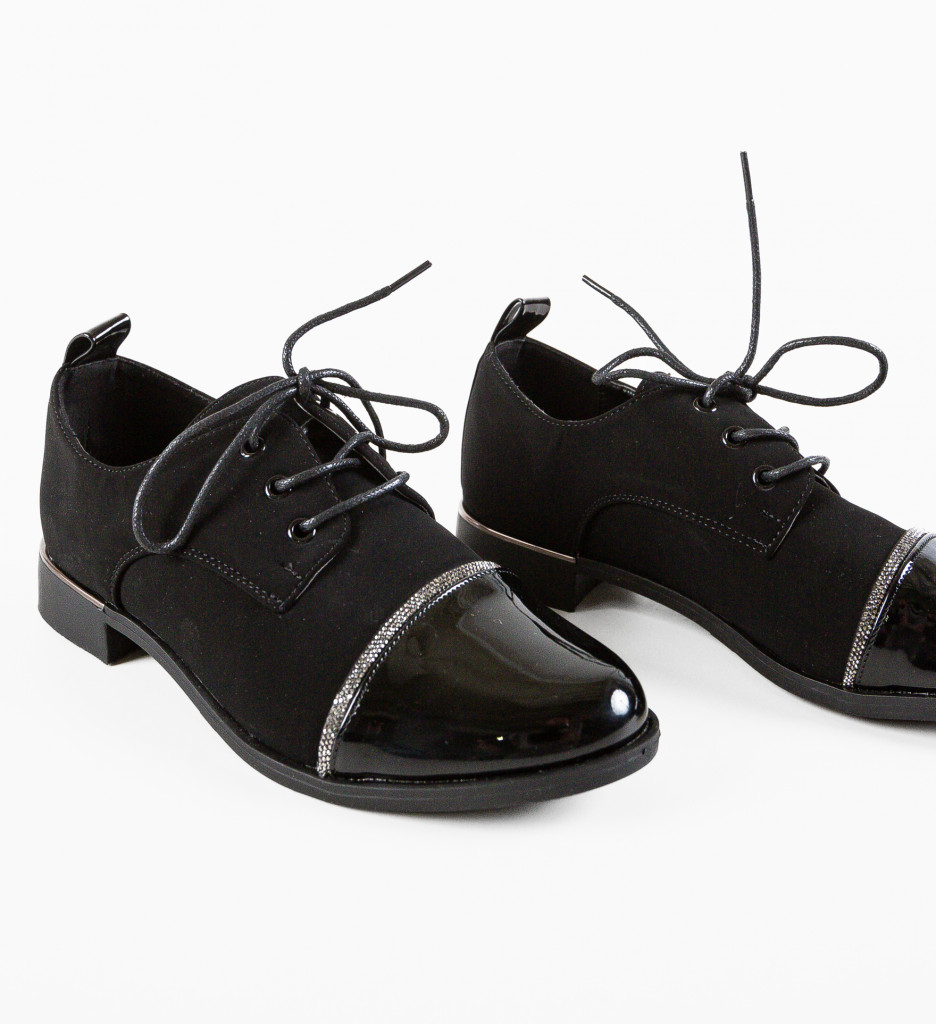 Pantofi Casual Torin Negri - Confort și Stil