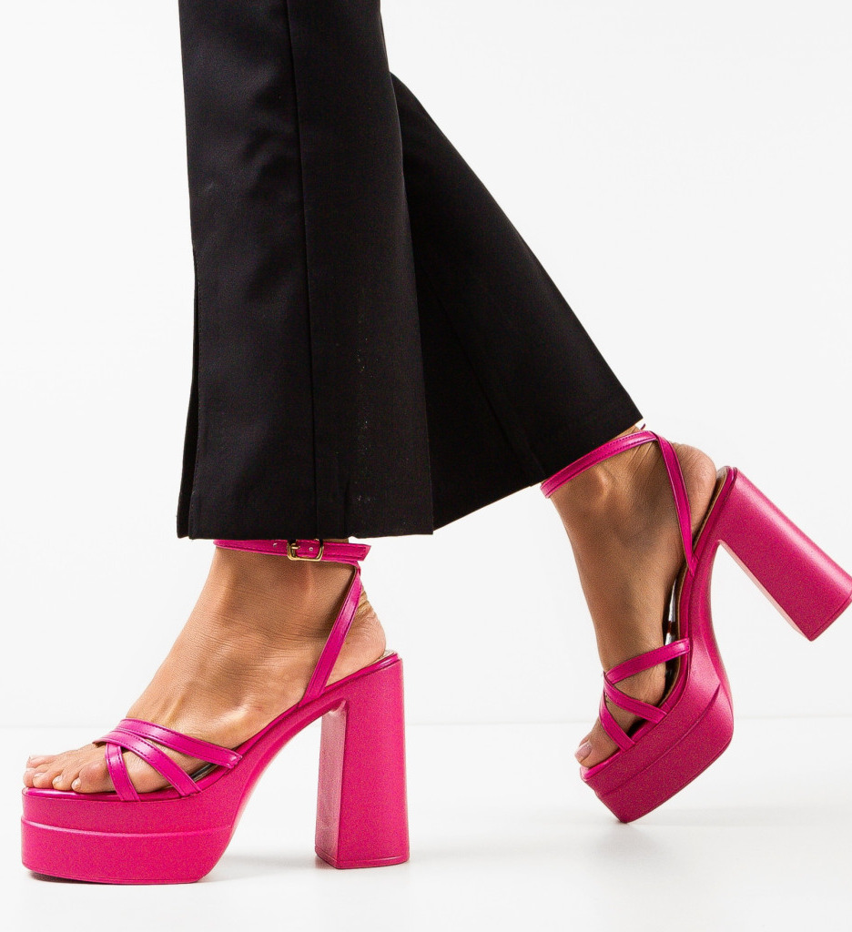 Sandale Shreya Fuchsia | Eleganță și Stil