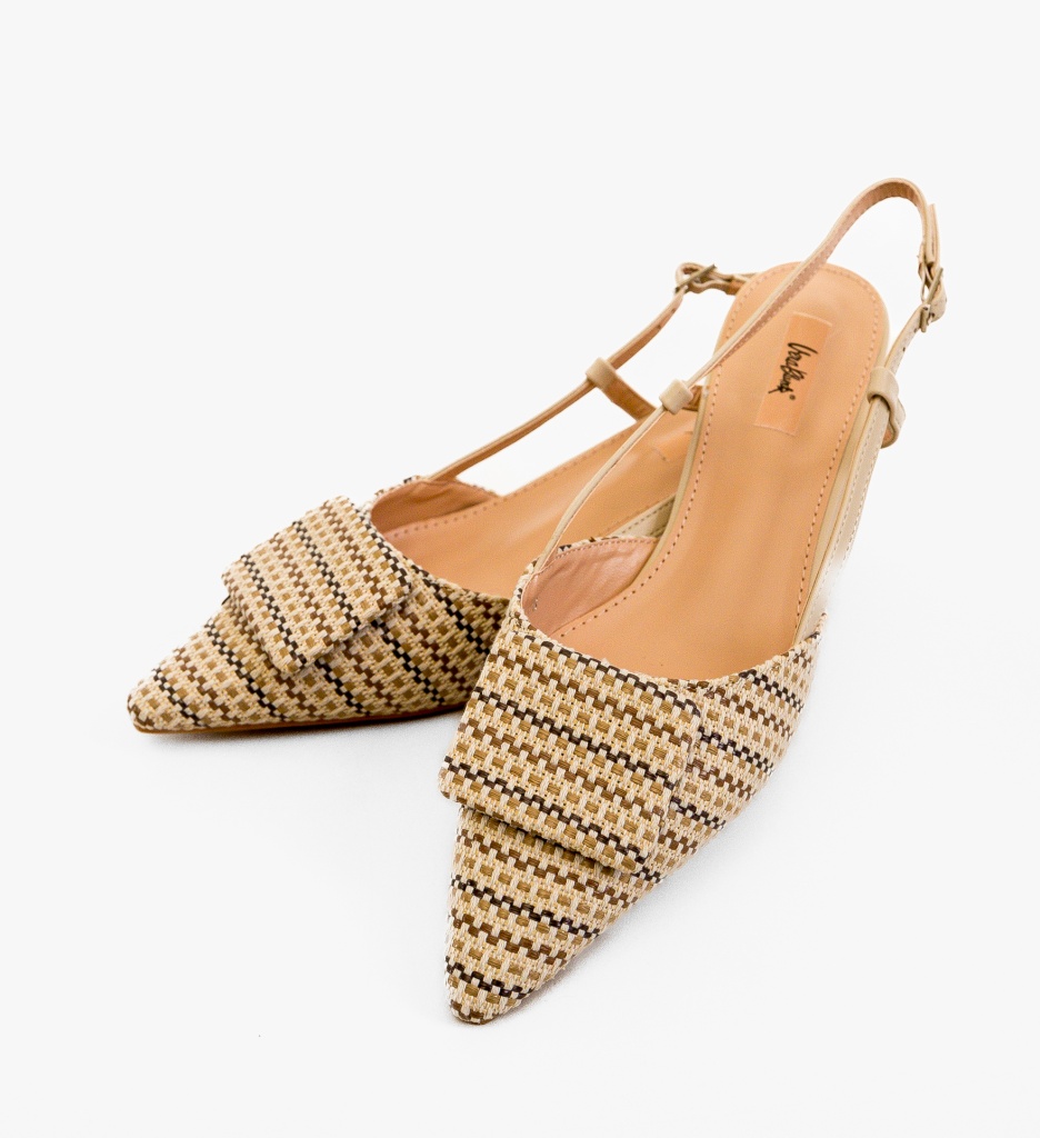 Pantofi Dama Calvin Bej | Eleganță Asigurată