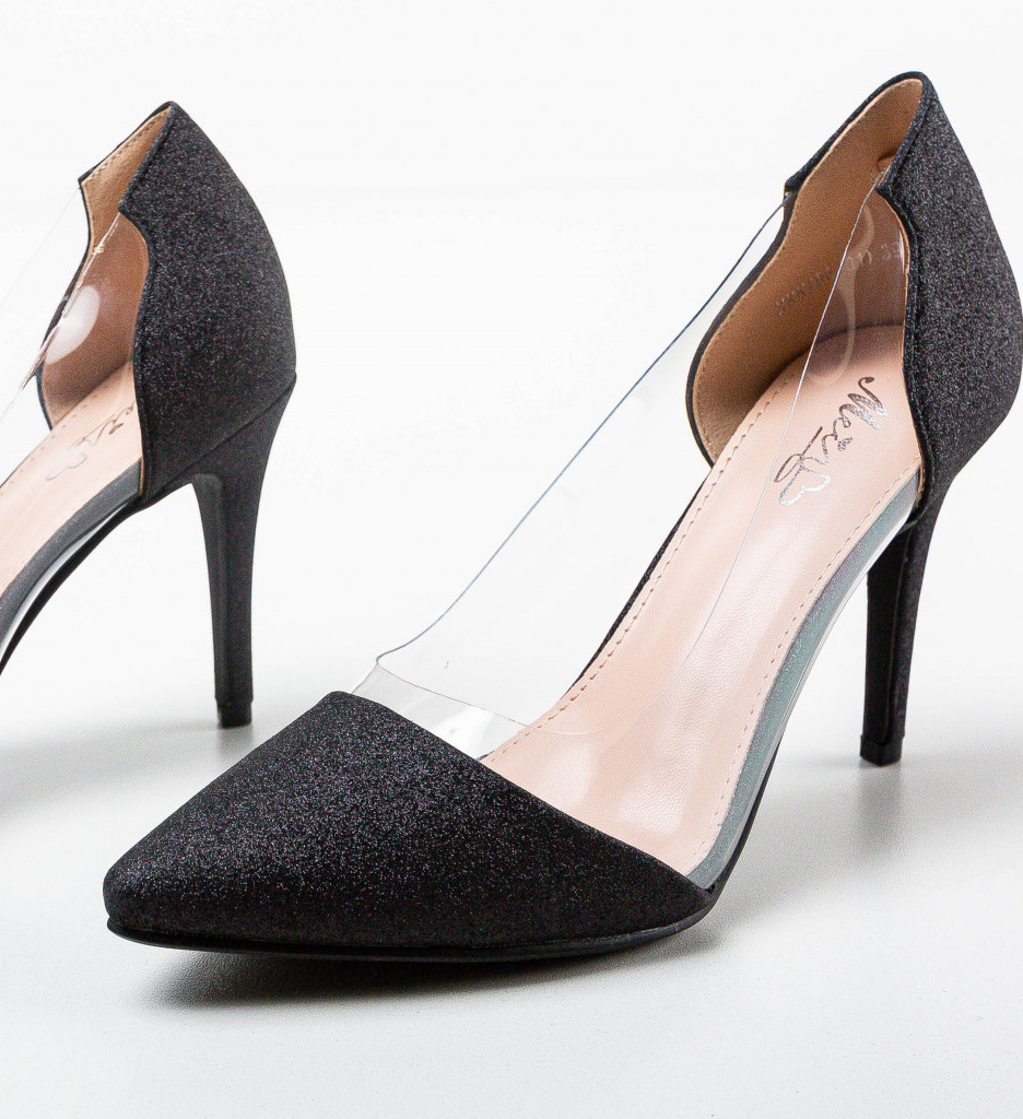 Pantofi Ruz Negri - Eleganță și Stil - imagine 6