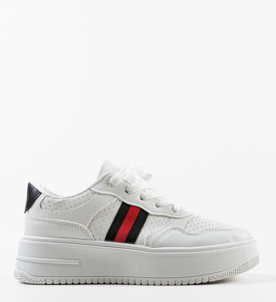 Sneakers Dama Adil Albi 2 - Confort și Stil - imagine 5