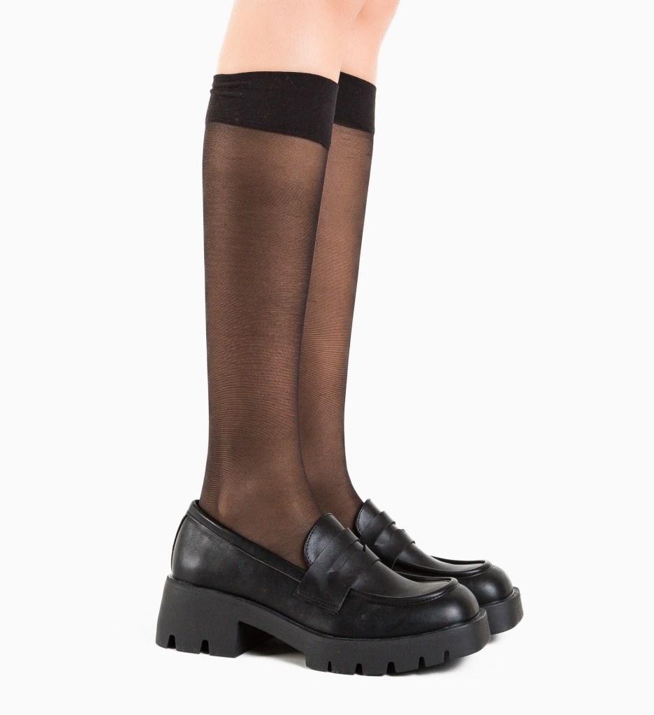 Pantofi Casual Madison Negri | Stil Confortabil - imagine 4
