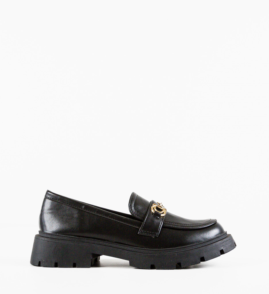 Pantofi Casual Sloan Negri - Confort și Stil Zilnic - imagine 6