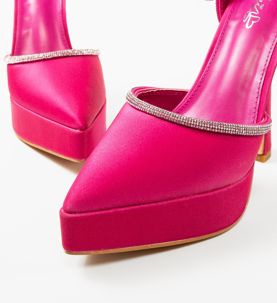 Pantofi Jaleh Fuchsia - Eleganță și Stil - imagine 6