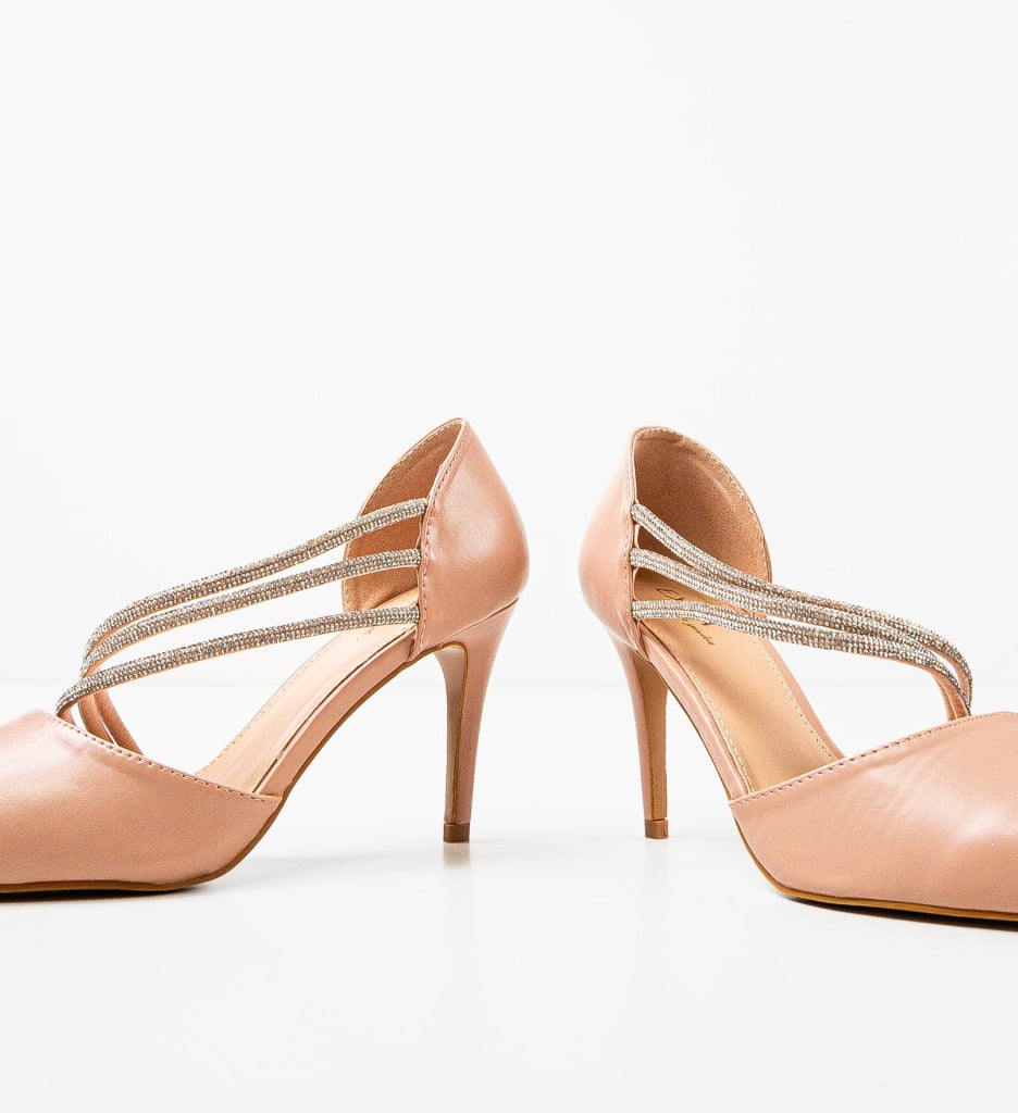 Pantofi Dama Pratima Nude - Eleganță și Stil - imagine 8