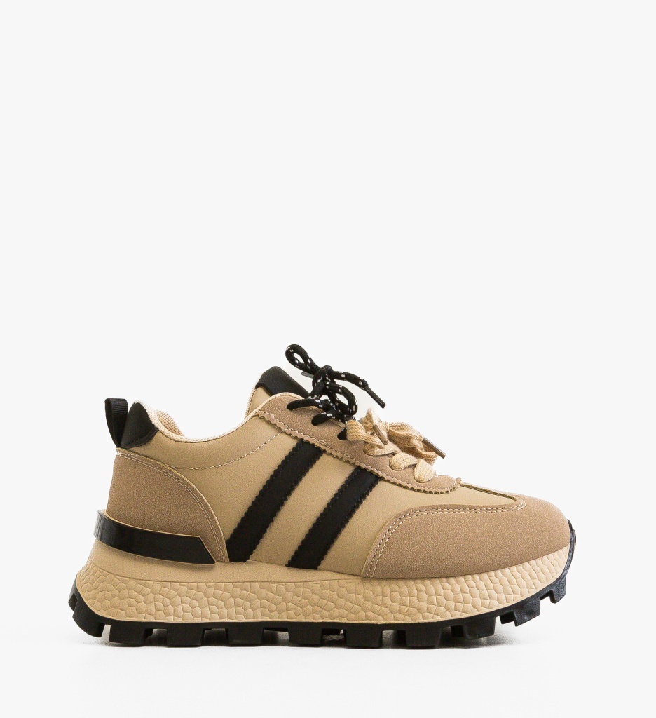 Sneakers Dama Kilua Bej | Confort Sport - imagine 6