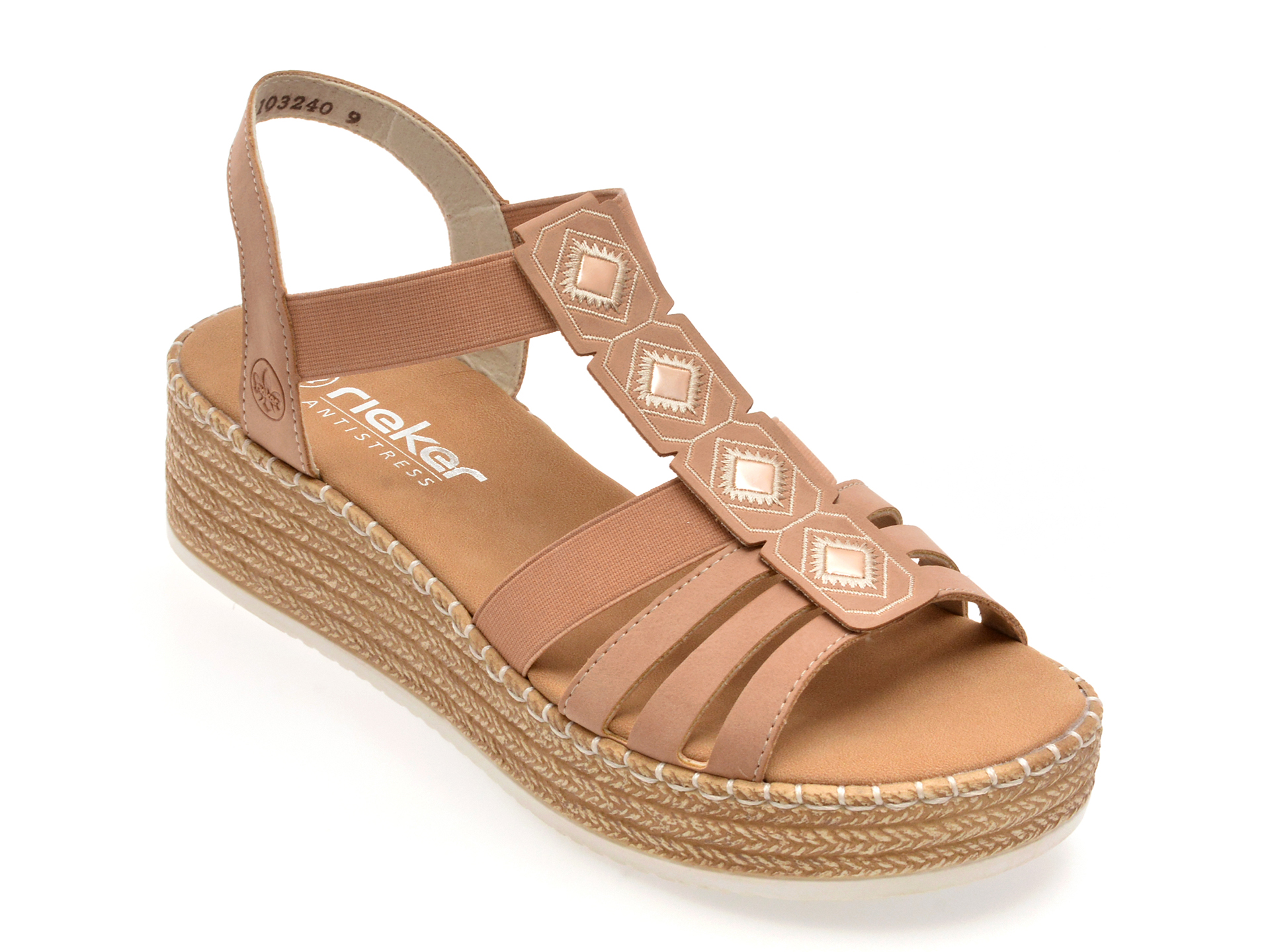 Sandale Rieker Roz Antistress Piele Ecologica