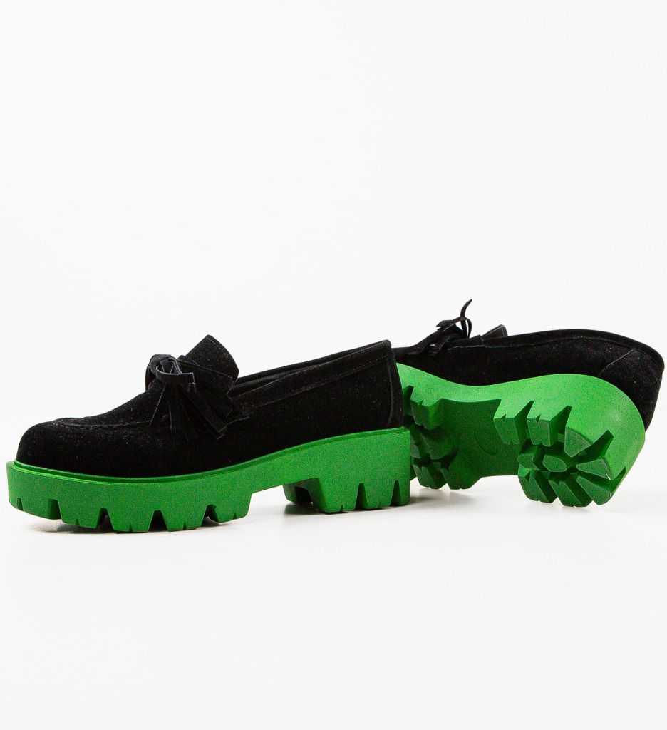 Pantofi Casual Sigvald Negri - Confort Zi de Zi - imagine 6