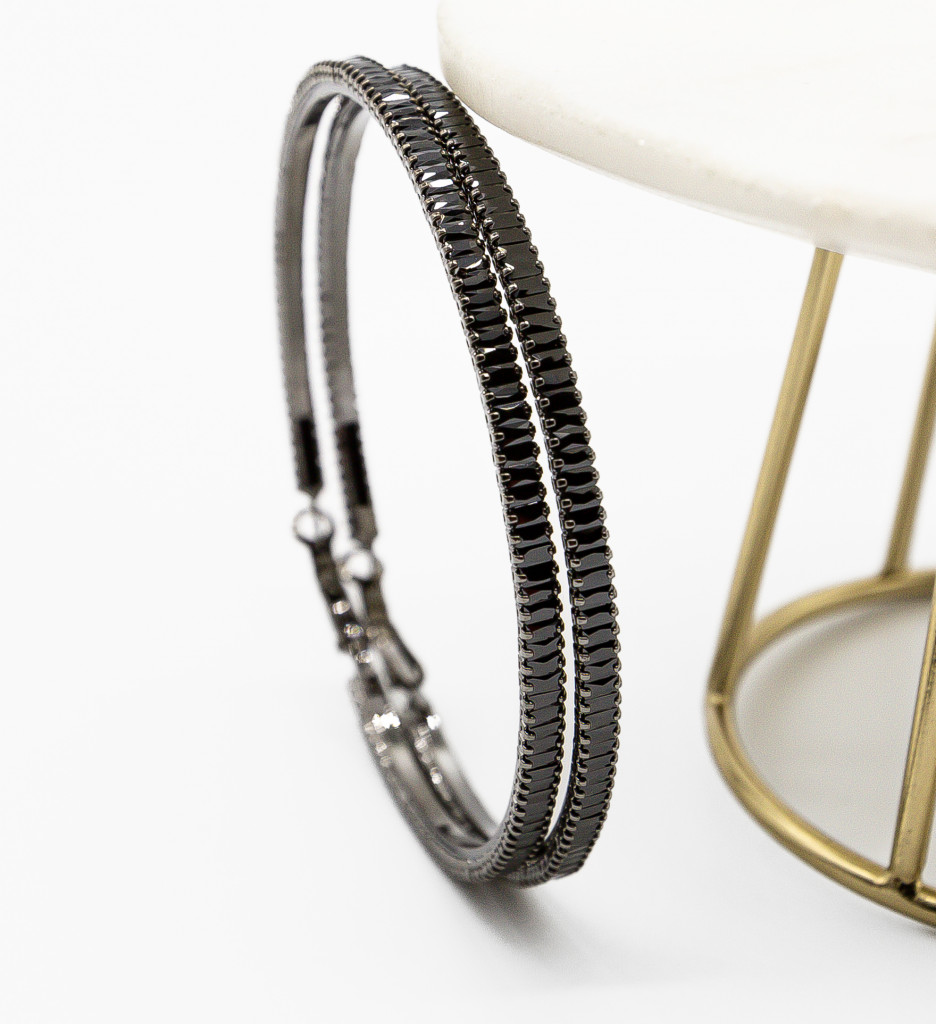 Cercei Larkam Negri - Eleganță Modernă - imagine 7