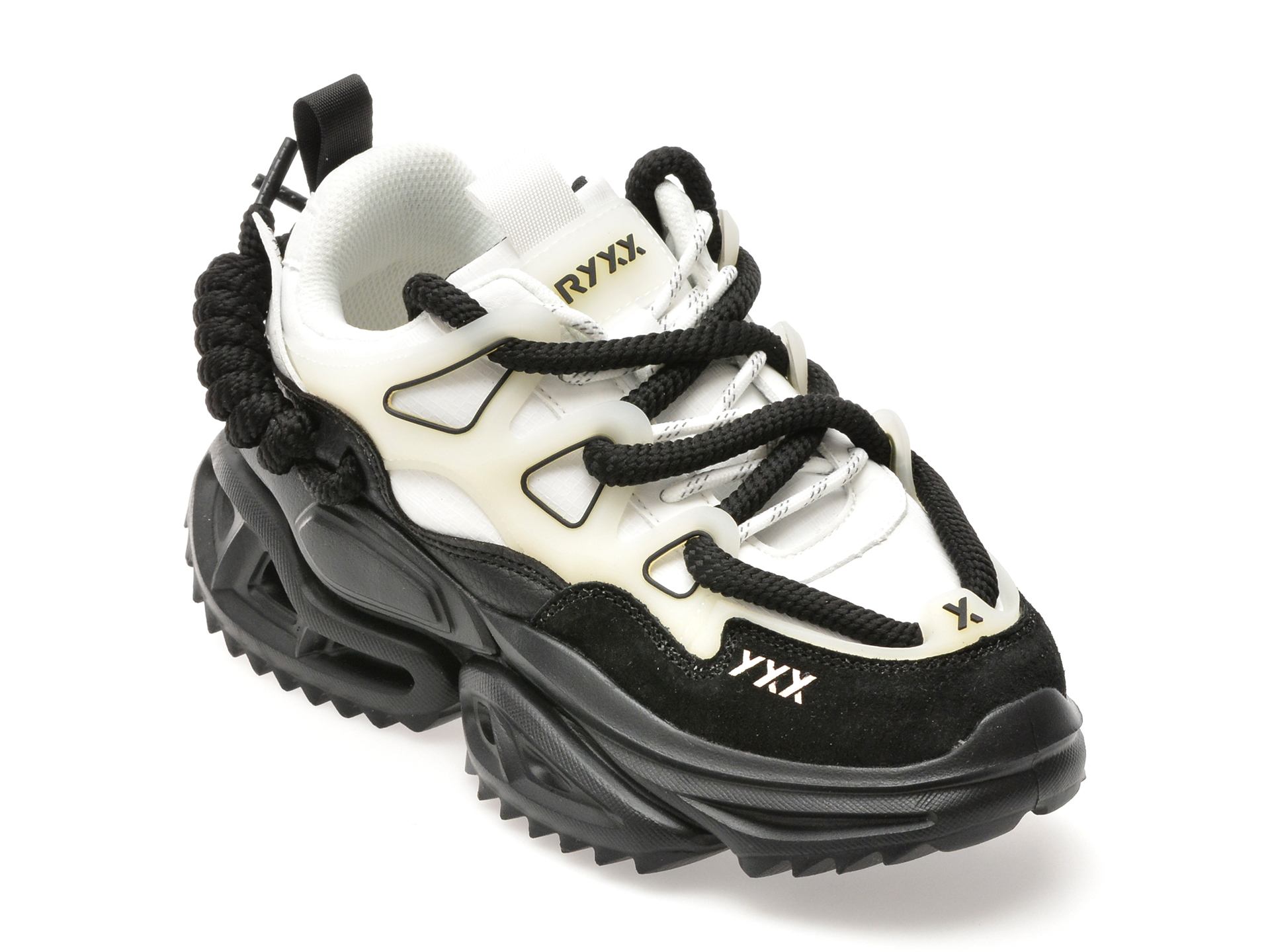 Pantofi Sport Gryxx Alb-Negru - Confort & Stil
