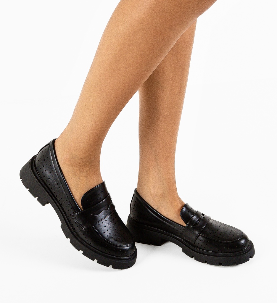 Pantofi Casual Krato Negri | Stil și Confort - imagine 3
