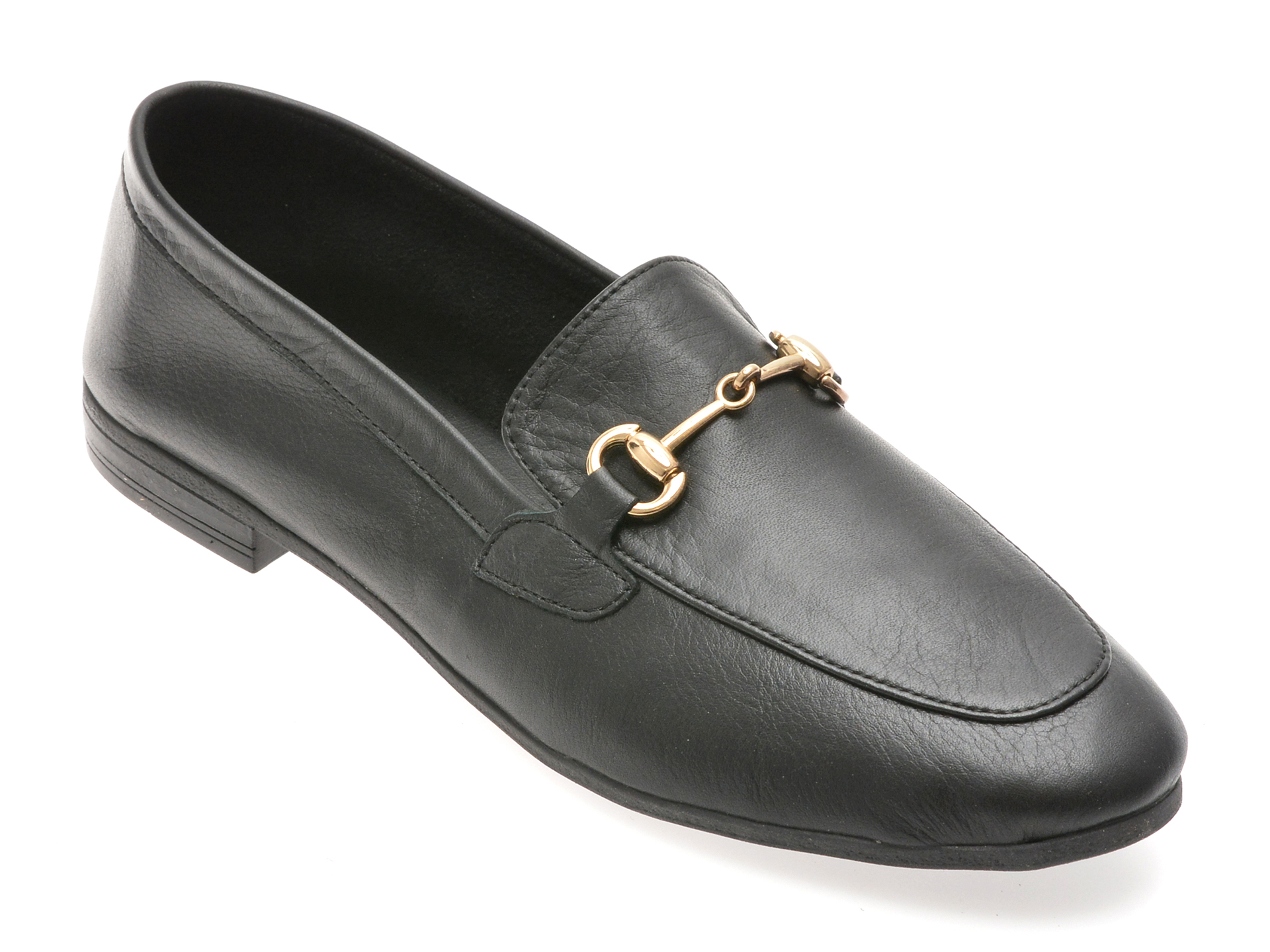 Mocasini FLAVIA PASSINI negri, piele naturală, confortabili